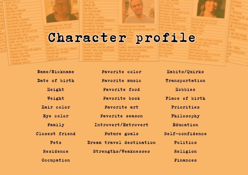 Character profile